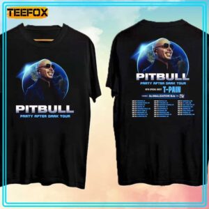 Pitbull Party After Dark Tour 2024 Unisex T Shirt