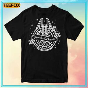 Punch It Chewie Millennium Falcon T Shirt