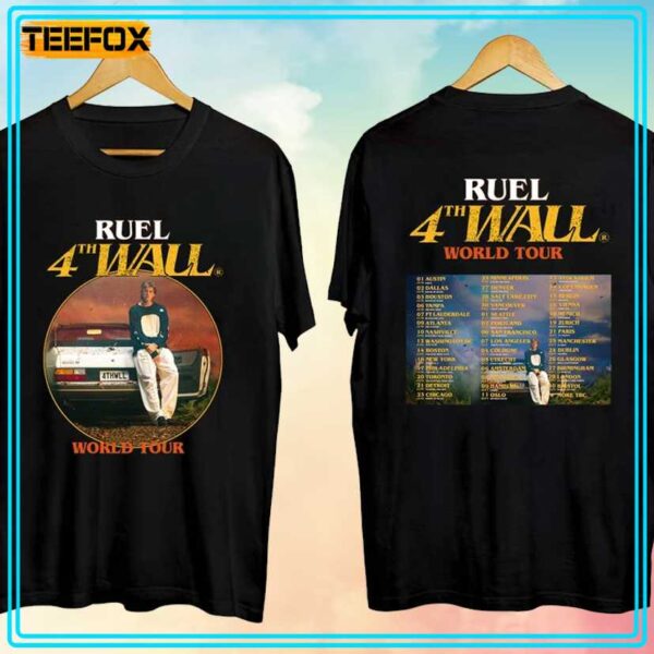 Ruel 4th Wall World Tour 2023 Unisex T Shirt