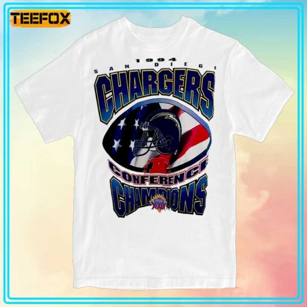 San Diego Chargers Conference Champions 1994 T Shirt