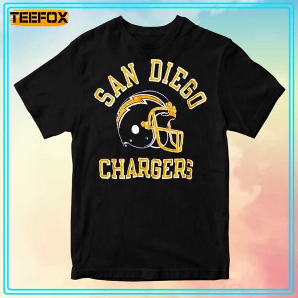 San Diego Chargers Helmet 1980s T Shirt