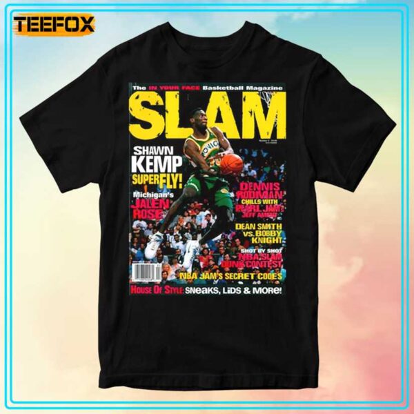 Shawn Kemp Seattle Supersonics NBA T Shirt