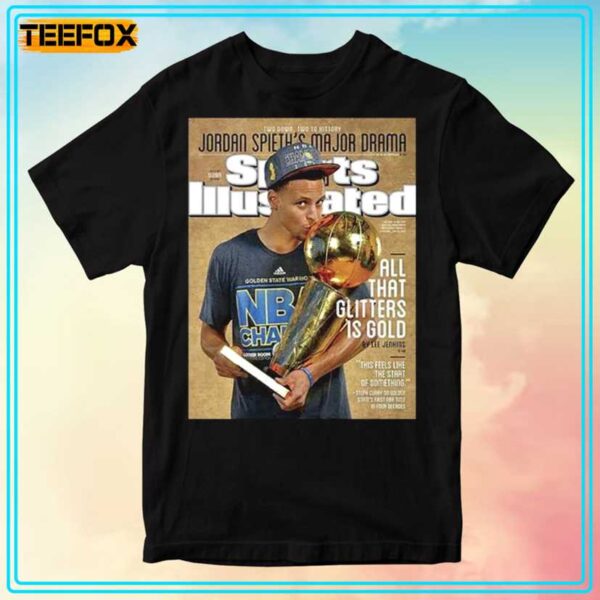 Stephen Curry NBA Championship Sports Illustrated T Shirt