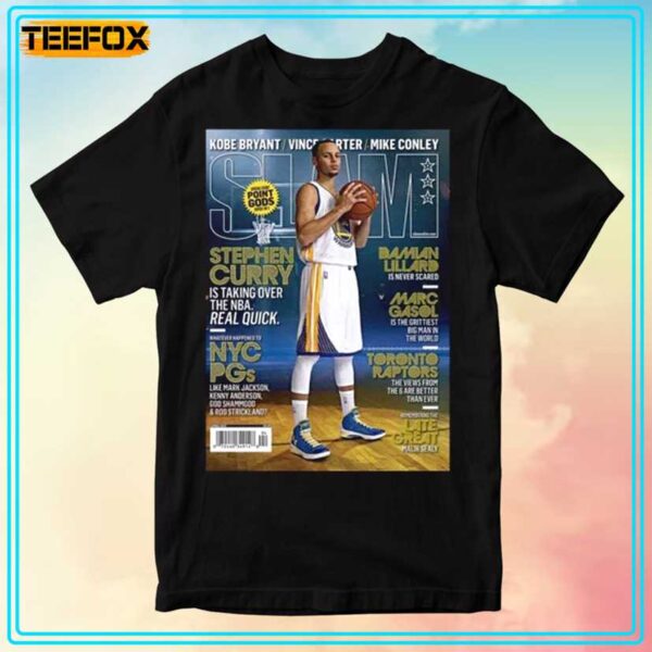 Stephen Curry Slam Cover Unisex T Shirt