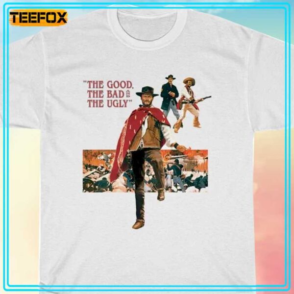 The Good The Bad and The Ugly Classic Action Movie T Shirt