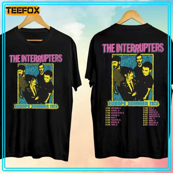 The Interrupters Europe Summer Tour 2023 T Shirt