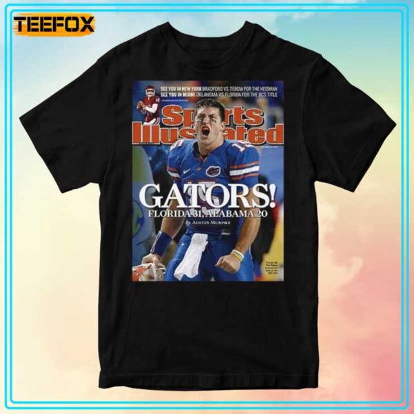 Tim Tebow University of Florida Gators College Football T Shirt 1726303769