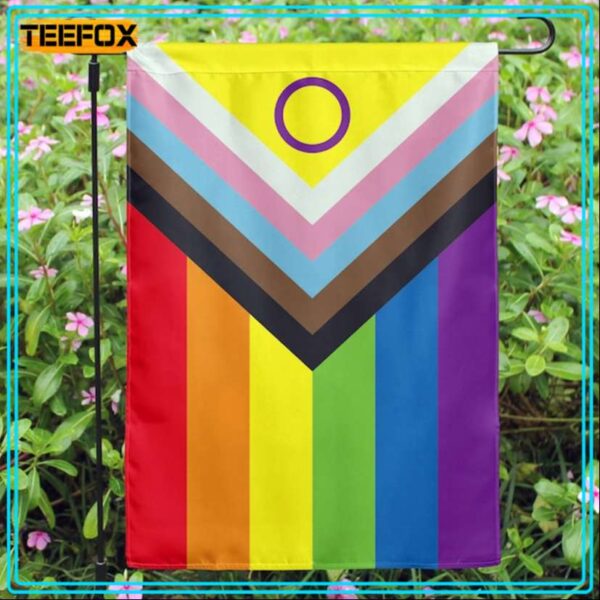 2021 Intersex Inclusive Progress Pride LGBTQIA Garden Flag House Flag