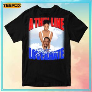 A Thin Line Between Love and Hate 1996 Movie Vintage T Shirt