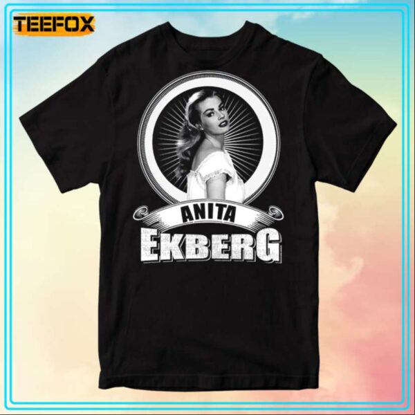 Anita Ekberg La Dolce Vita Movie T Shirt