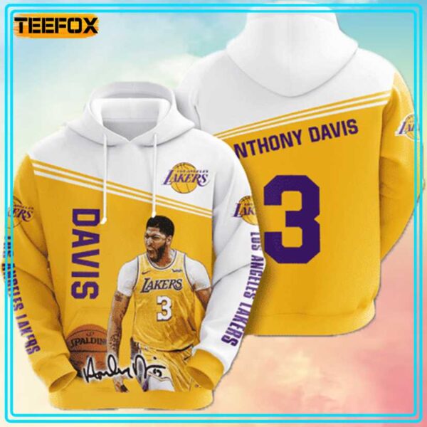 Anthony Davis Los Angeles Lakers 3D Hoodie