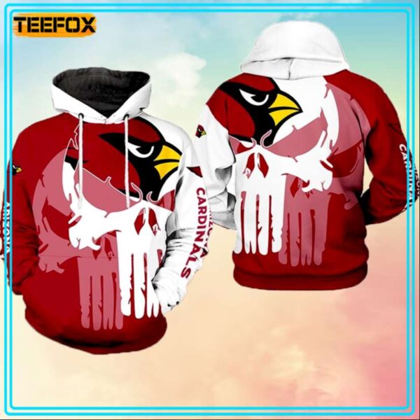 Arizona Cardinals Football Team 3D Hoodie