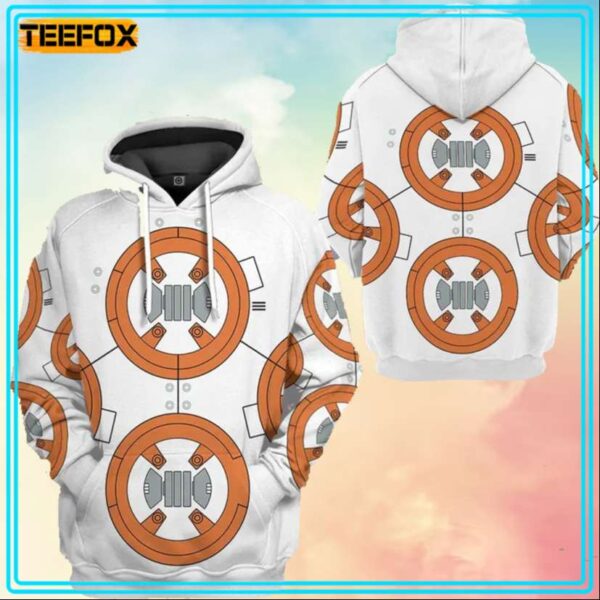 BB 8 Suit Darth Vader Full Over Print 3D Hoodie