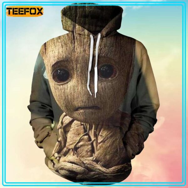 Baby Groot Marvel 3D Hoodie