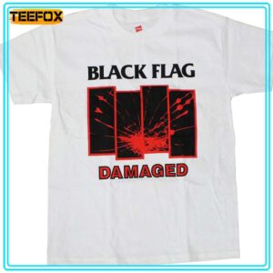 Black Flag Damaged Album T Shirt