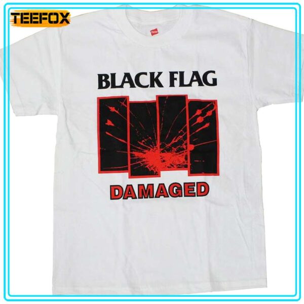 Black Flag Damaged Album T Shirt