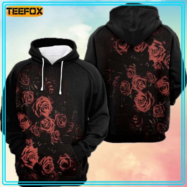 Black Rose 3D Hoodie