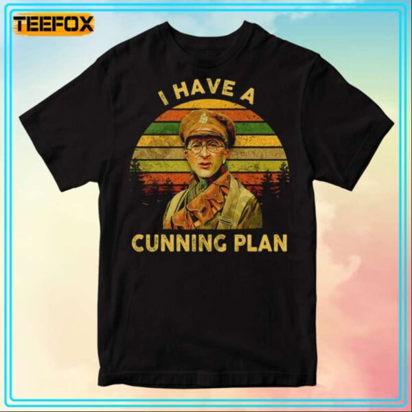 Blackadder Baldrick I Have A Cunning Plan Movie T Shirt