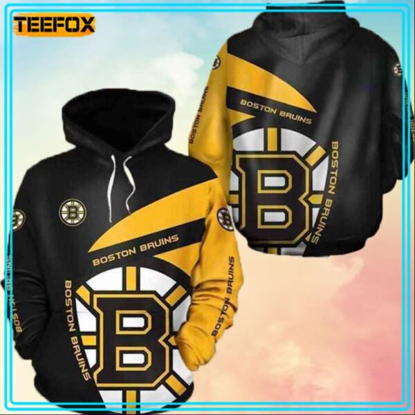 Boston Bruins NHL Unisex 3D Hoodie