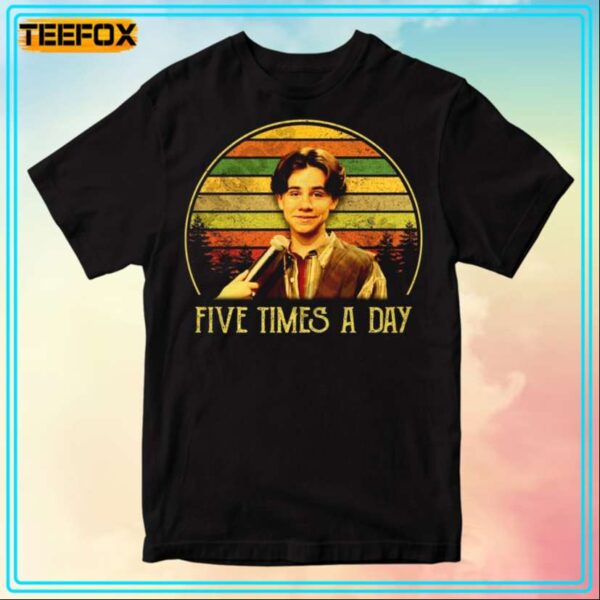 Boy Meets World Shawn Hunter Five Times A Day Movie T Shirt