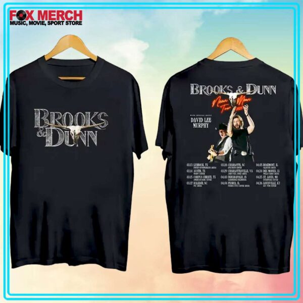 Brooks and Dunn Neon Moon Tour 2025 T Shirt