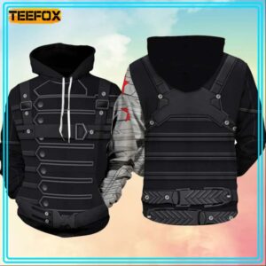 Bucky Barnes Winter Soldier 3D Hoodie Full Over Print