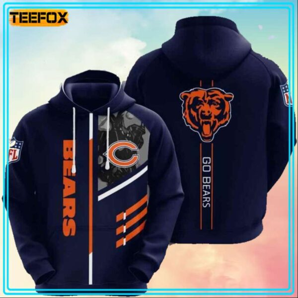 Chicago Bears Football Unisex 3D Hoodie