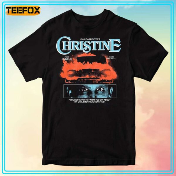 Christine John Carpenter 1983 Horror Movie T Shirt