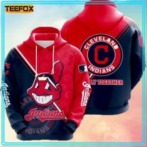 Cleveland Indians Logo Unisex 3D Hoodie