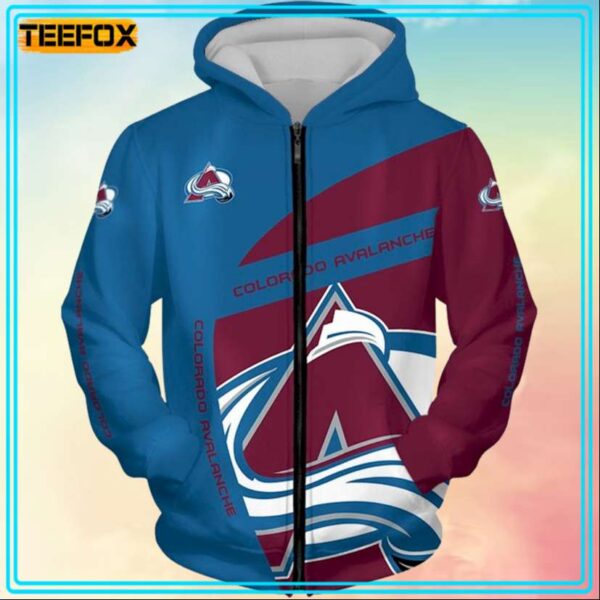 Colorado Avalanche NHL 3D Hoodie