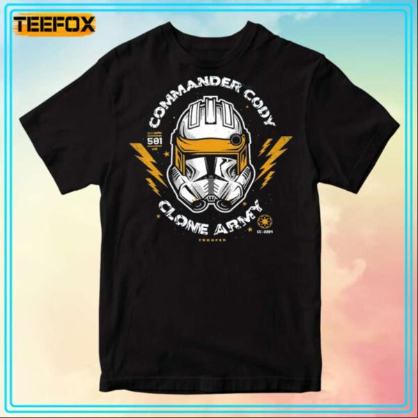 Commander Cody Clone Army Star Wars T Shirt