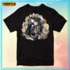 Darth Vader And Anakin Skywalker Half Face Floral T Shirt