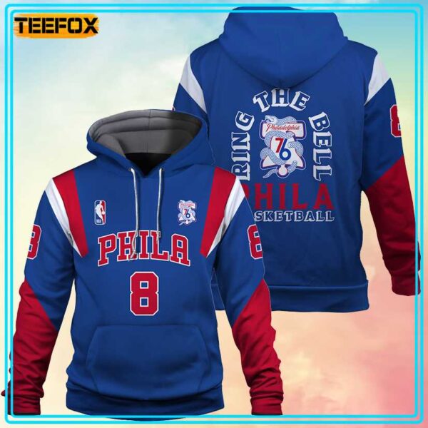 DeAnthony Melton 8 NBA Philadelphia 76ers Ring The Bell 3D Hoodie