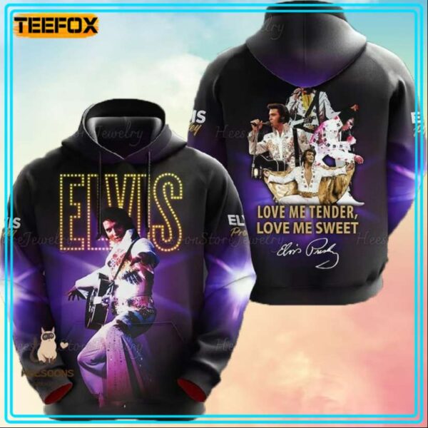 Elvis Presley Memories 3D Hoodie