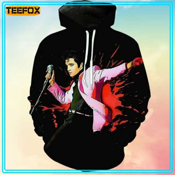 Elvis Presley Music 3D Hoodie