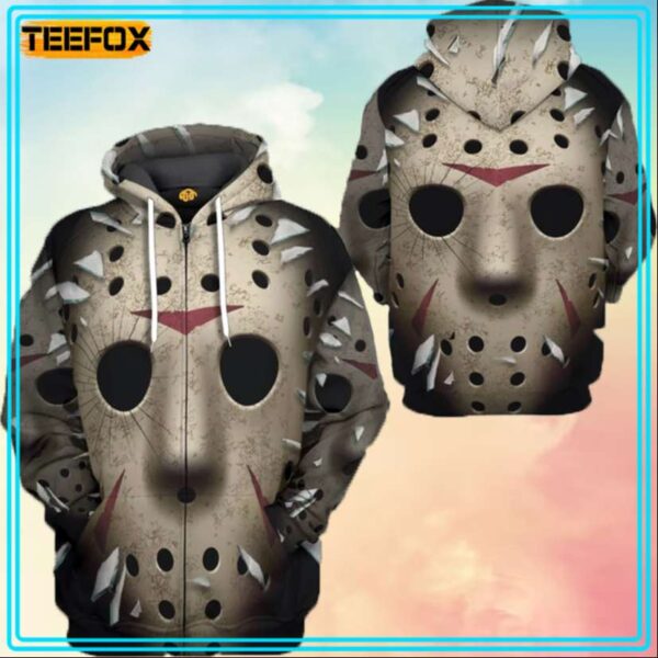 Friday The 13th Jason Voorhees 3D Hoodie Full Over Print