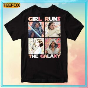 Girls Run The Galaxy Star Wars Princess T Shirt