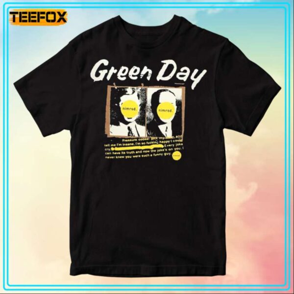 Green Day Nimrod 1997 Vintage T Shirt