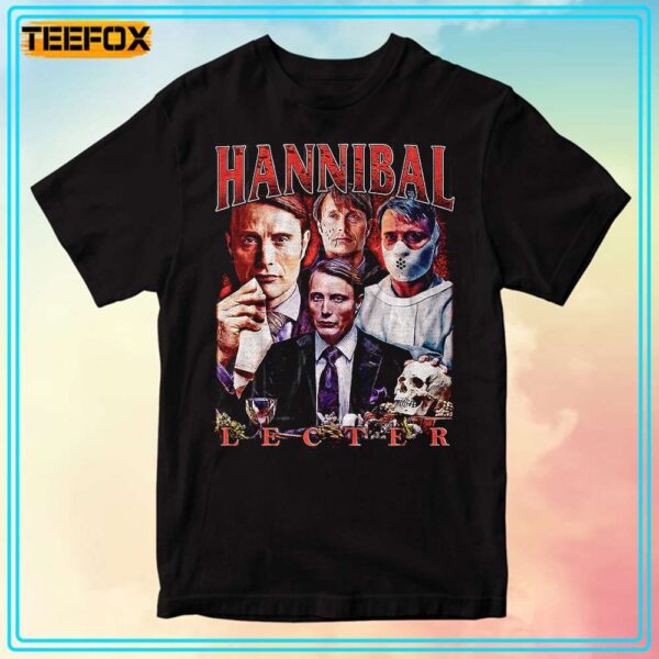 Hannibal Lecter Vintage Style T Shirt