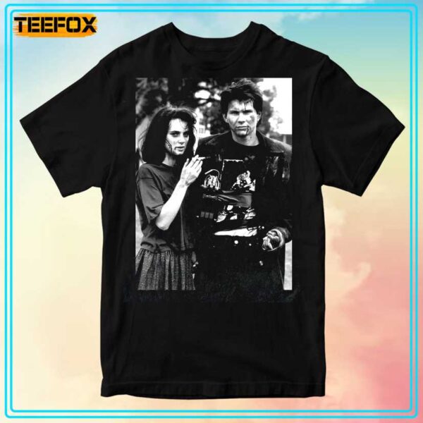 Heathers Winona Ryder Christian Slater 1988 Movie T Shirt