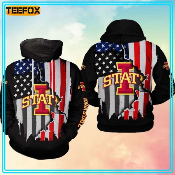 Iowa State Cyclones NCAA 3D Hoodie