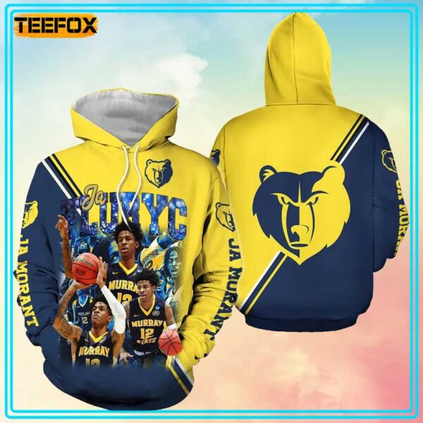 Ja Morant Basketball Champion 3D Hoodie