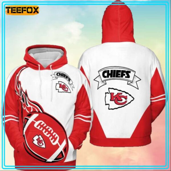 Kansas City Chiefs 3D Hoodie All Over Print