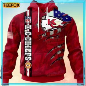 Kansas City Chiefs Logo 3D Hoodie