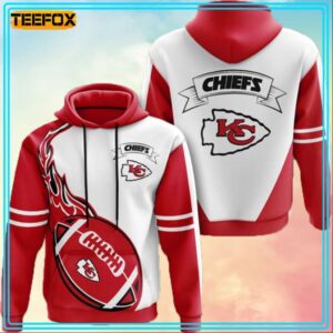 Kansas City Chiefs Team Football NFL 3D Hoodie