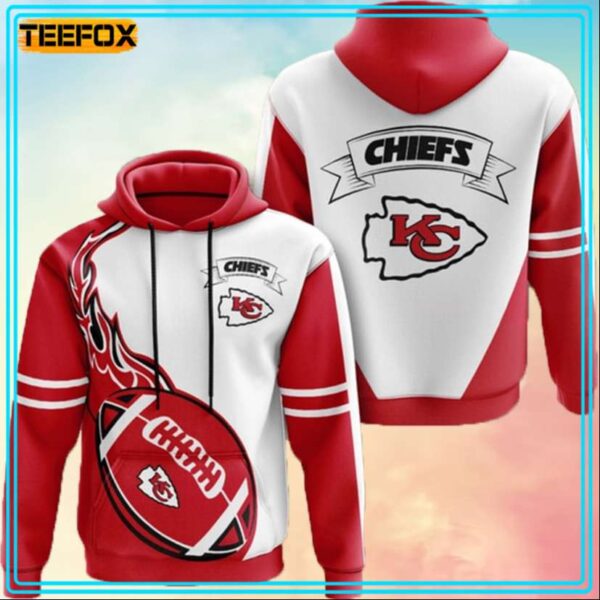 Kansas City Chiefs Team Football NFL 3D Hoodie