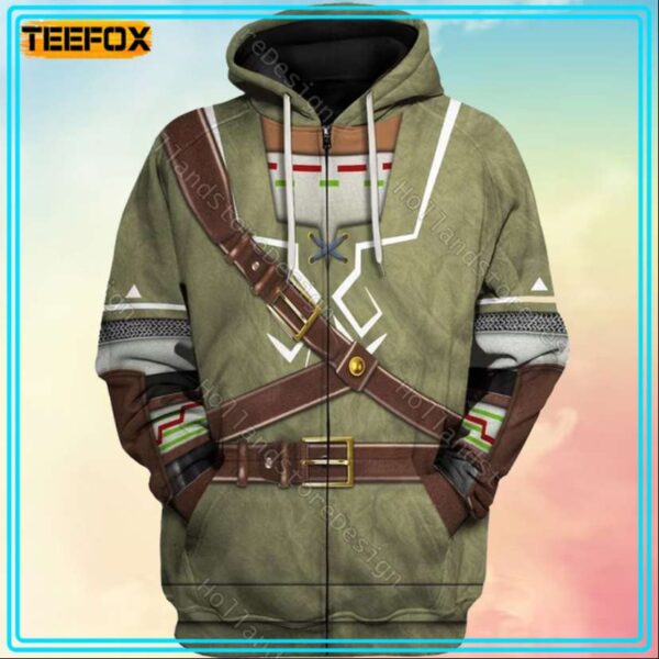 Legend Of Zelda Zelda Jogger Costume Halloween 3D Hoodie