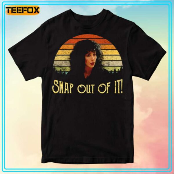 Loretta Castorini Snap Out Of It Movie T Shirt