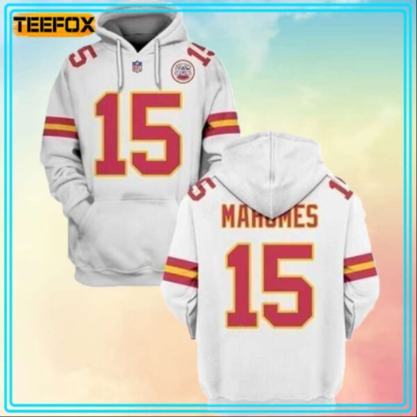 Mahomes 15 Kansas City Chiefs For NFL 3D Hoodie