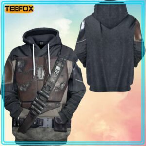 Mando Din Djarin The Mandalorian 3D Hoodie Full Over Print